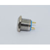 EG16-271-RD 16mm Kırmızı Işıklı Kısa Gövde Yaylı Metal Buton