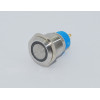 EG16-371-GD 16mm Yeşil Işıklı Kısa Gövde Kalıcı (Anahtarlı) Metal Buton