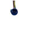 EGT19-5P-15 19mm Kablolu Metal Buton Soketi 