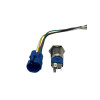 EGT19-5P-15 19mm Kablolu Metal Buton Soketi 