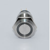 J19-272-WD 19mm Metal Beyaz LED Işıklı Yaylı Buton 
