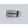 J19-272-YD 19mm Metal Sarı LED Işıklı Yaylı Buton