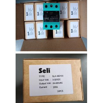 SLA-48D100 Tek Fazlı Monofaze 100Amper SSR DC-AC 